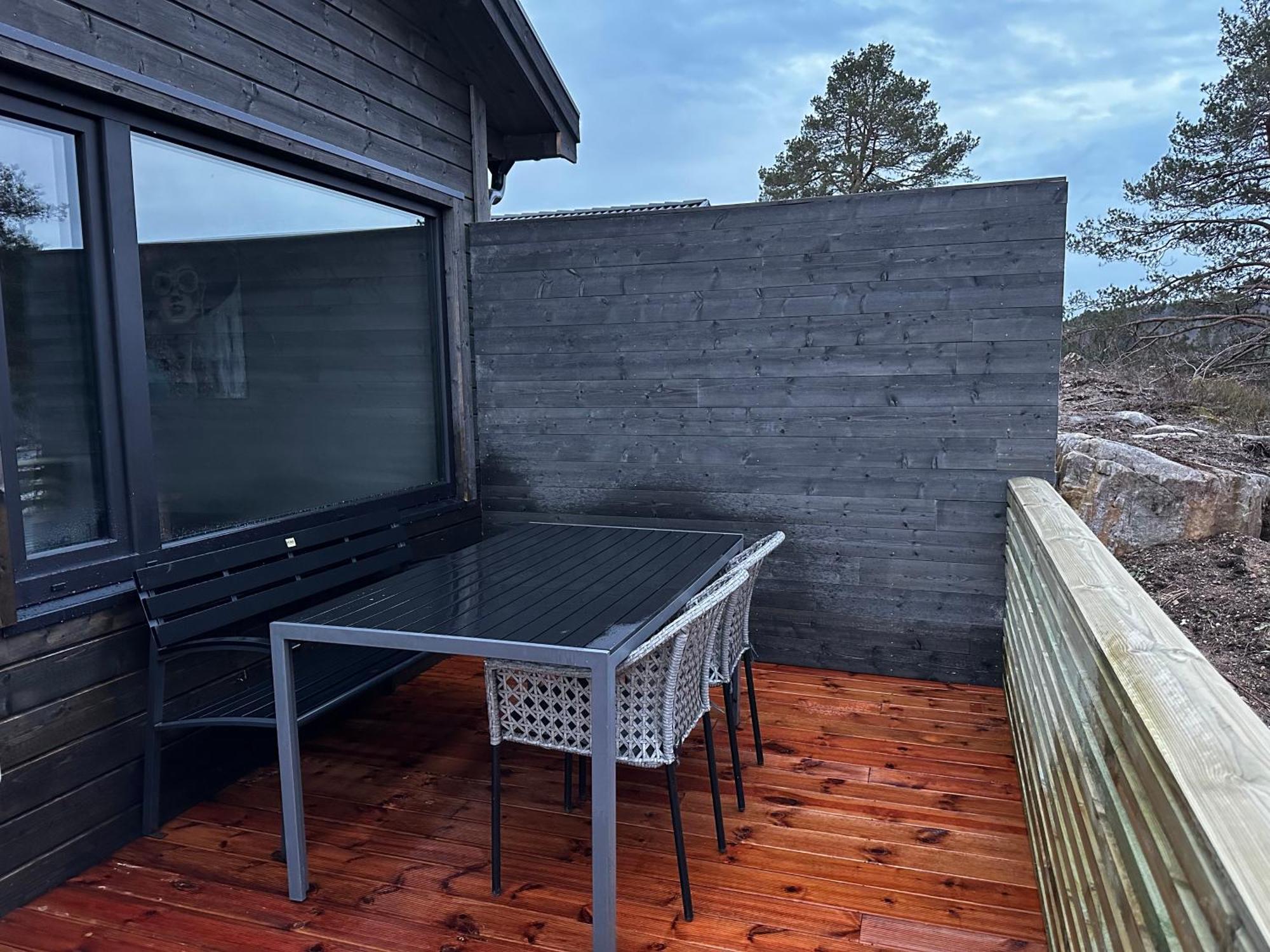 Familievennlig Apartment Tvedestrand Exterior foto